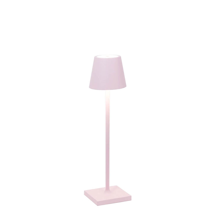 Poldina micro batterijlamp / tafellamp, roze
