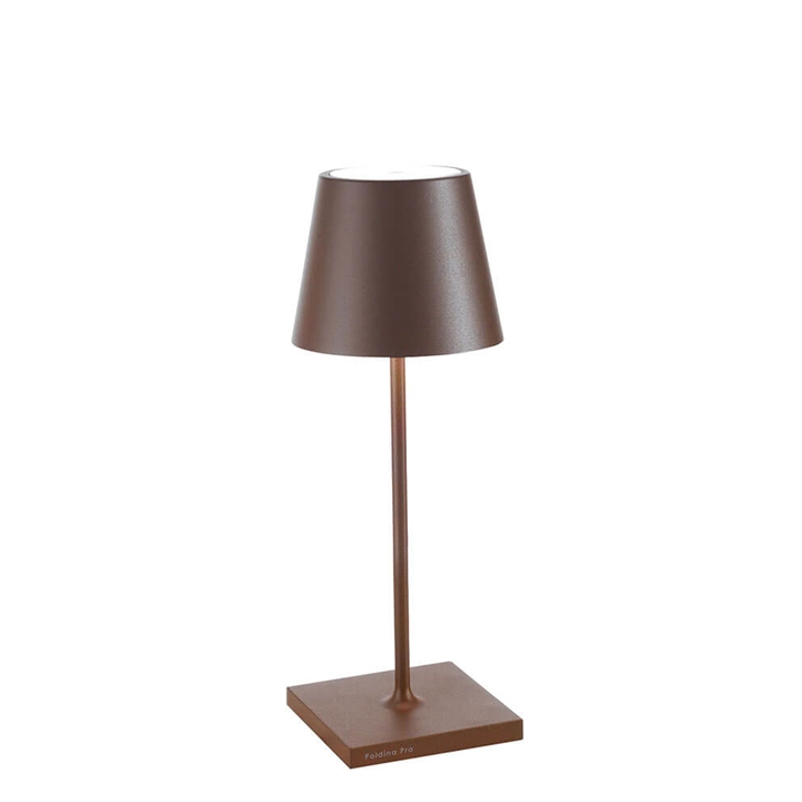 Poldina mini batterijlamp / tafellamp, corten