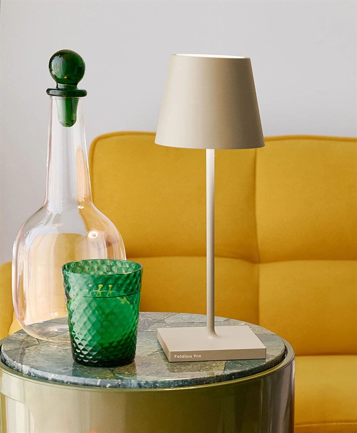 Poldina mini batterijlamp, zand