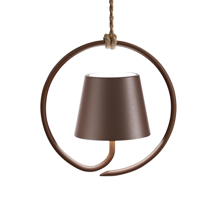 Poldina batterijlamp / hanglamp, corten
