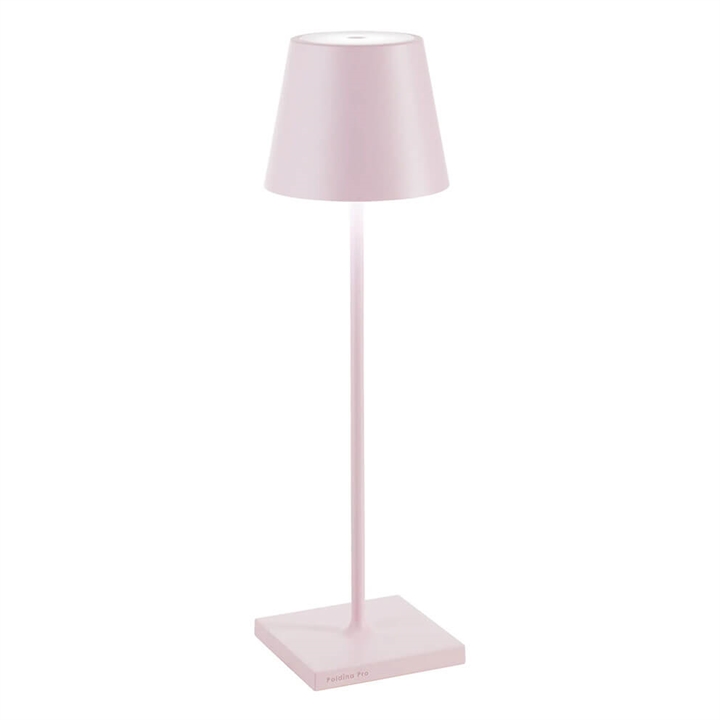 Poldina batterijlamp / tafellamp, roze
