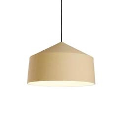 Zenc hanglamp, lichtgeel