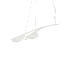 Almendra Organic hanglamp S2 Y Short, off-white