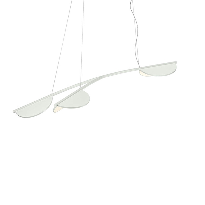 Almendra Organic hanglamp S3 Y Short, off-white