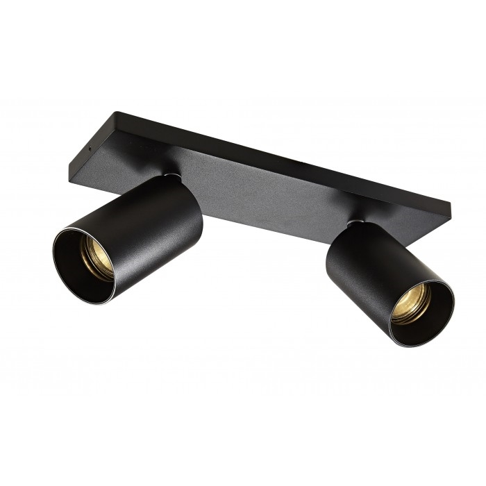 SPOTON2 plafondlamp/spot, zwart