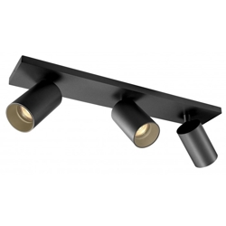 SPOTON3 plafondlamp/spot, zwart