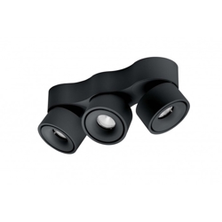 Easy W3100 Build On LED spot, zwart m. kabelgat