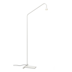 Austere vloerlamp, wit