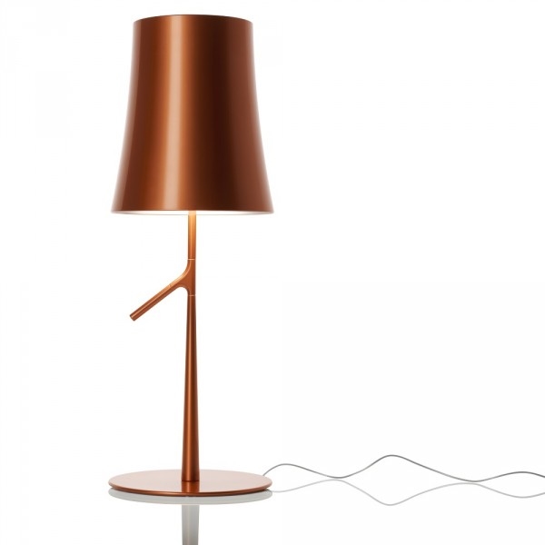 Birdie Tavolo Large LED, koper