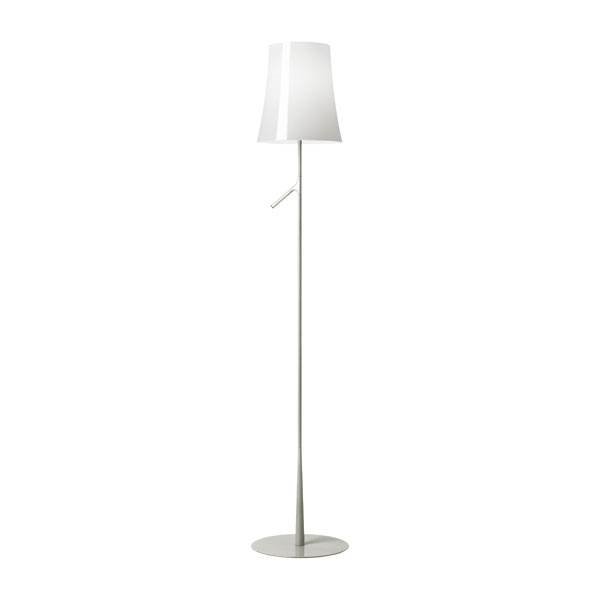 Birdie Lettura/Vloerlamp, aan/uit, wit