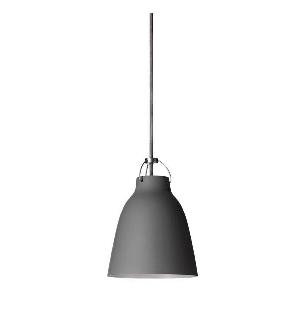 Caravaggio Hanglamp mat grijs 45 P3