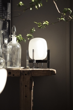 CESTITA METÁLICA tafellamp