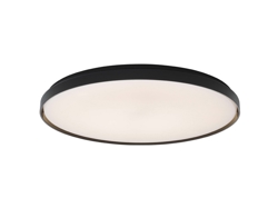 Decoratiering voor Clara Wand- en Plafondlamp, Zwart rookglas / smoke