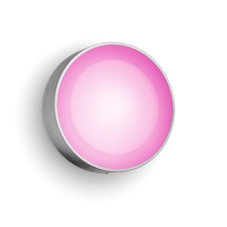 Philips Hue Daylo White and Color Ambiance buiten wandlamp, zilver