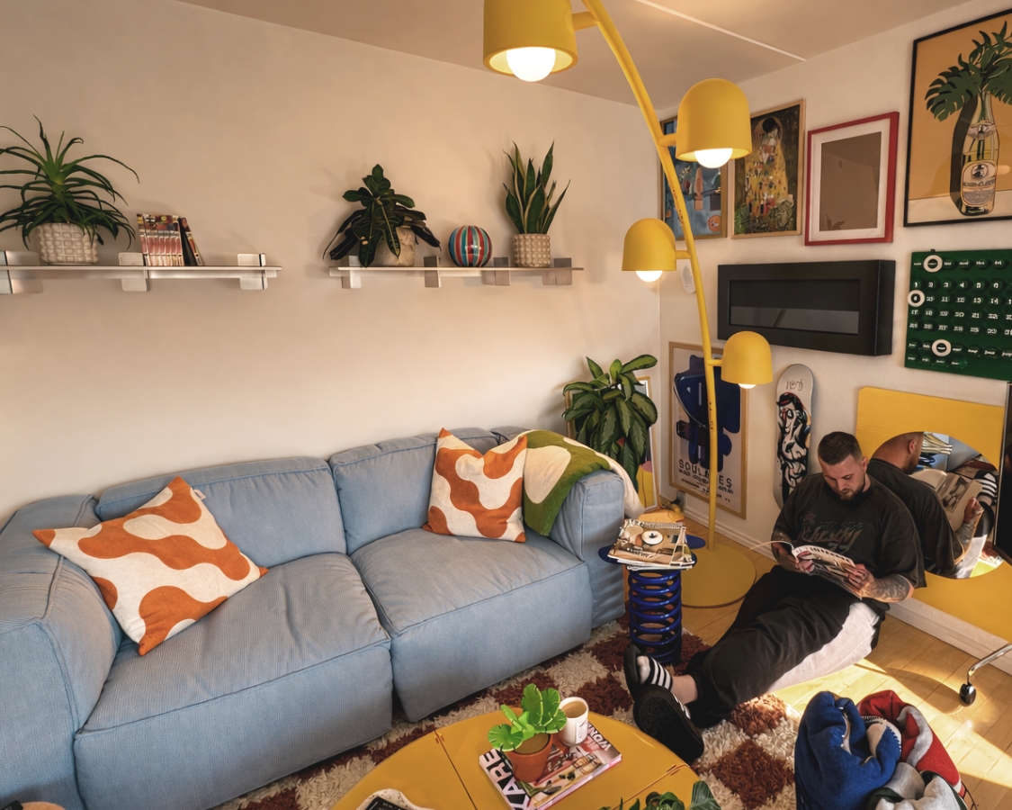 Bij jeppe.oe spatten de kleuren ervan af - laat je inspireren voor een kleurrijk interieur | Lamper-shop.nl