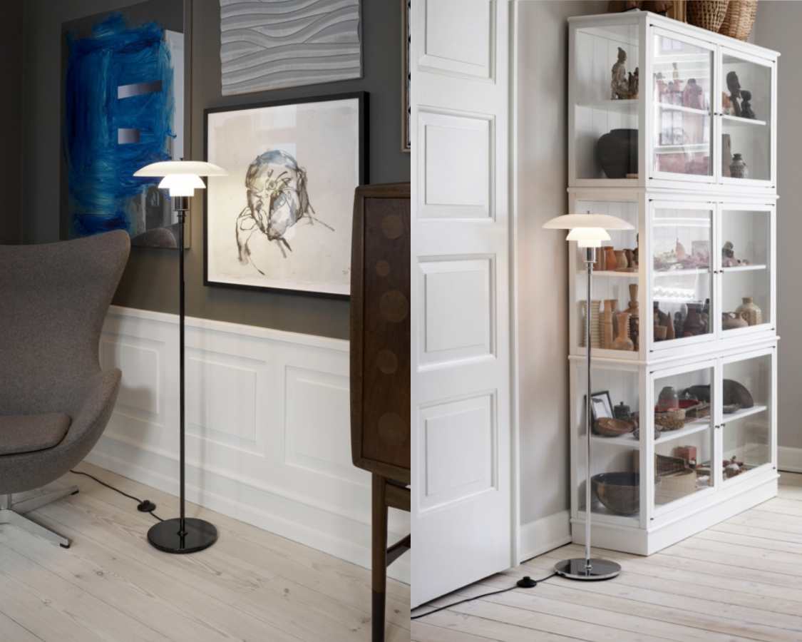 Ontdek de prachtige PH 3½-2½ vloerlamp van Louis Poulsen bij Lamper-shop.nl