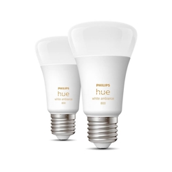 Philips Hue White Ambiance 6W LED E27 810lm (2 stuks)