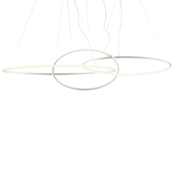 Olympic 3 hanglamp 2700K, wit