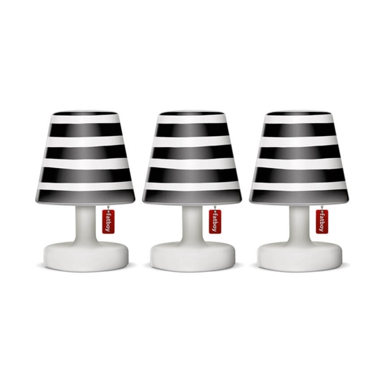 Fatboy® Mini Cappie / kappen voor Edison the mini, mr black stripe (3 stuks)