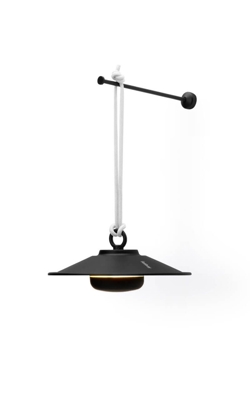 Fatboy® Chap-O hanglamp / batterijlamp, antraciet