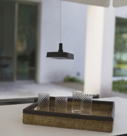 Flai hanglamp, zwart