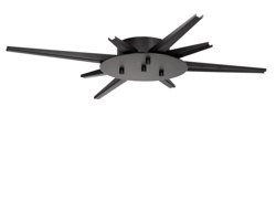 Flash Your Lamps - lampophanging, zwart