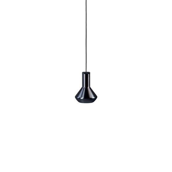Flask A Hanglamp, metallic zwart