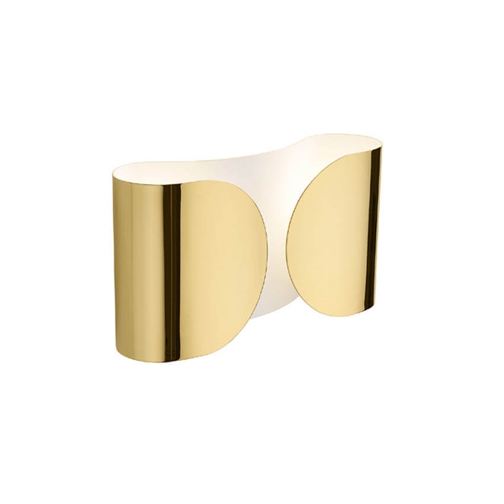 Foglio Wandlamp, goud