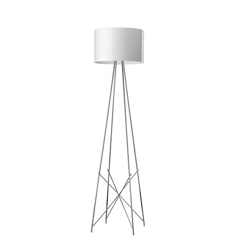 Ray vloerlamp F2, wit