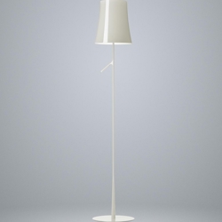 Birdie Lettura LED vloerlamp, wit