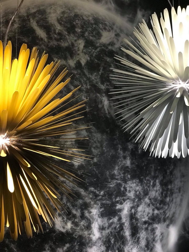 Sun Light of Love hanglamp, wit