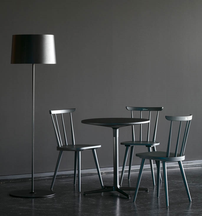 Twiggy Lettura vloerlamp, zwart