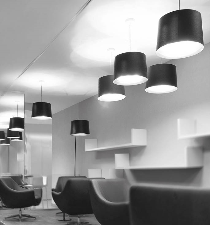 Twiggy Sospensione Grande - hanglamp, zwart