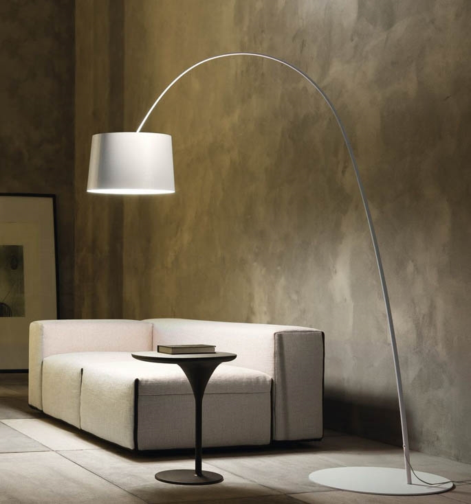 Twiggy Terra vloerlamp, wit