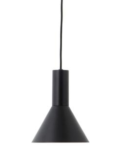 Lyss hanglamp, mat zwart