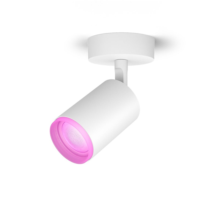Philips Hue Fugato White and Color Ambiance spot, wit
