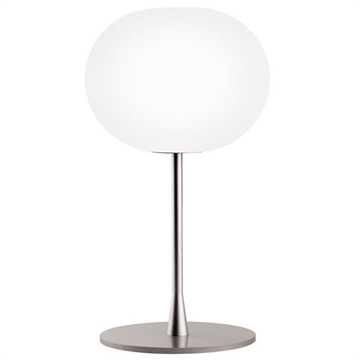 Glo-Ball T1 tafellamp, zilver
