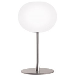 Glo-Ball T1 tafellamp, zilver