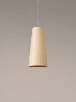 GT4 hanglamp, perkament/zwart/wit