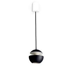 Here Comes The Sun Mini hanglamp, zwart/wit