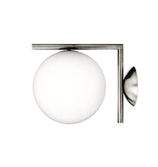 IC Light C/W1 wandlamp/plafondlamp, chroom