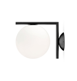 IC Light C/W1 wandlamp / plafondlamp, zwart