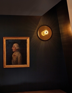 In The Sun 380 wandlamp/plafondlamp, goud