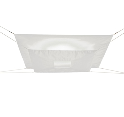 Lil Luxury 2 hanglamp, wit