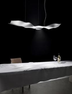 Luce Volante hanglamp, wit