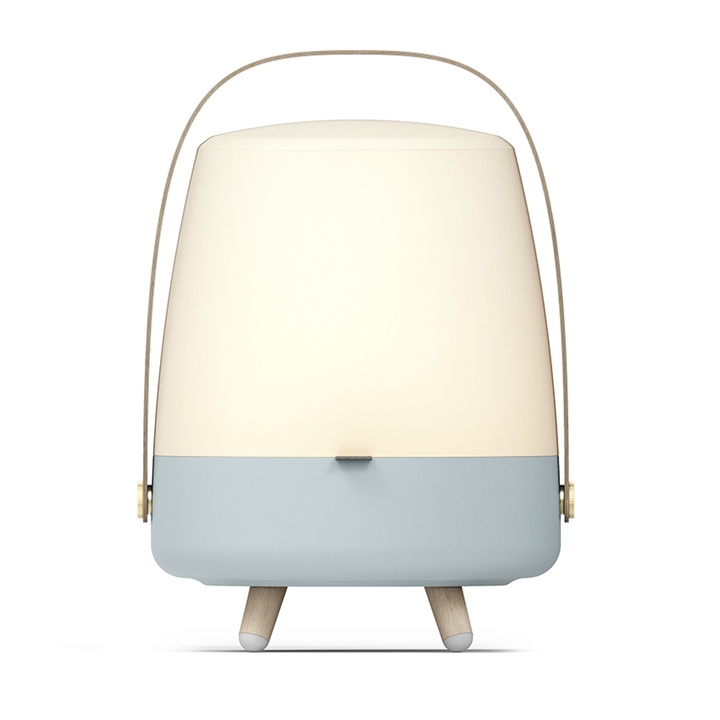 Lite-up Play LED lamp met speaker, sky blue