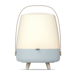 Lite-up Play LED lamp met speaker, sky blue