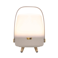Lite-up Play Mini 2.0 LED lamp met JBL speaker, zand