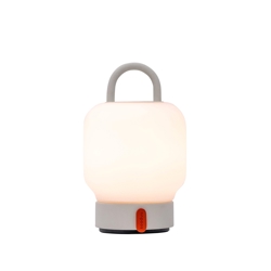 Loome tafellamp / batterijlamp, cloudy (wit)