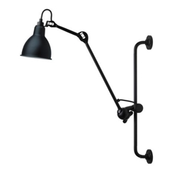 Lampe Gras No 210 wandlamp, zwart
